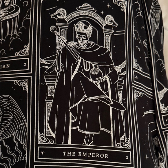 Killstar Black and White Tarot Camisole - Picture 9 of 11